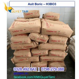 Axit Boric – H3BO3