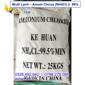 Muối Lạnh – Amoni Clorua (NH4Cl)