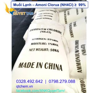 Muối Lạnh – Amoni Clorua (NH4Cl)