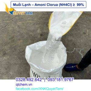 Muối Lạnh – Amoni Clorua (NH4Cl)