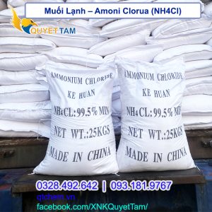 Muối Lạnh – Amoni Clorua (NH4Cl)