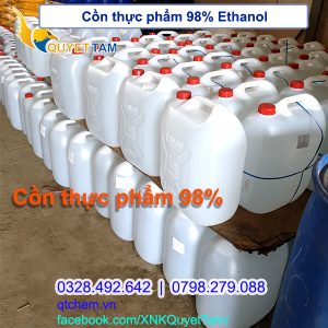 Cồn 98 độ thực phẩm Ethanol