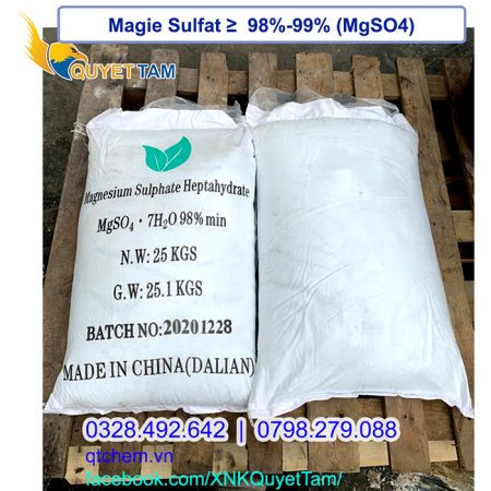 Magie sulfat – MgSO4 Magnesium sulfate