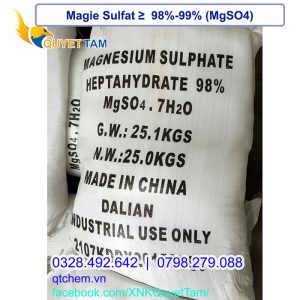 Magie sulfat – MgSO4 Magnesium sulfate