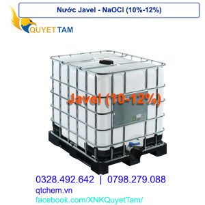 Nước Javel - Natri hypoclorit - NaOCl 10% - 12% 