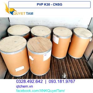 PVP K30 (Povidone K30 - POLYVINYLPYRROLIDONE) 