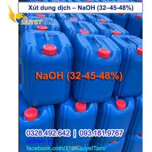 Xút dung dịch NaOH Sodium Hydroxide