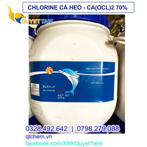 CHLORINE 70% - CALCIUM HYPOCHLORIDE CA(OCL)2