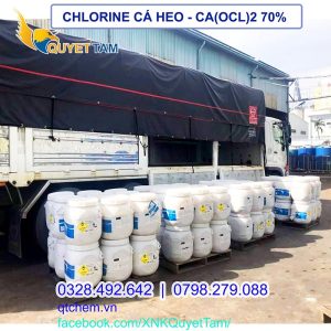 CHLORINE 70% - CALCIUM HYPOCHLORIDE CA(OCL)2