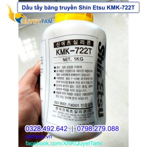 Dầu tẩy băng truyền ShinEtsu KMK-722T (chai 1kg Made in Korea)