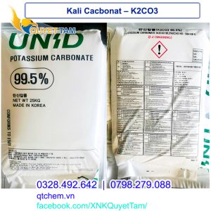 POTASSIUM CARBONATE, KALI CACBONAT K2CO3 