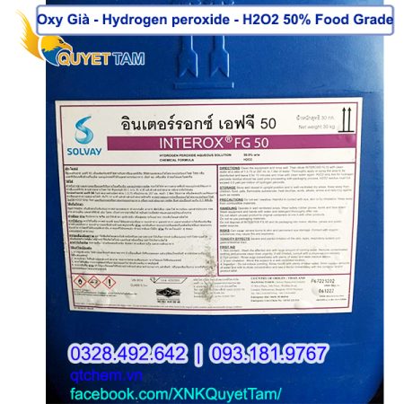 Oxy Gia Hydrogen Peroxide H2O2 50 Food Grade