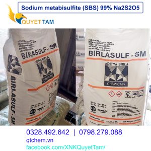 Sodium metabisulfite Na2S2O5